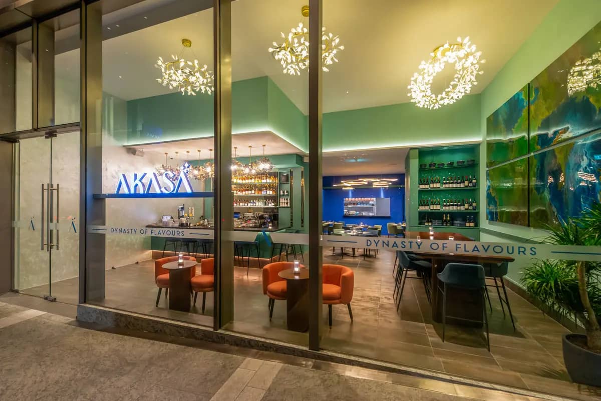 Akasa restaurant location